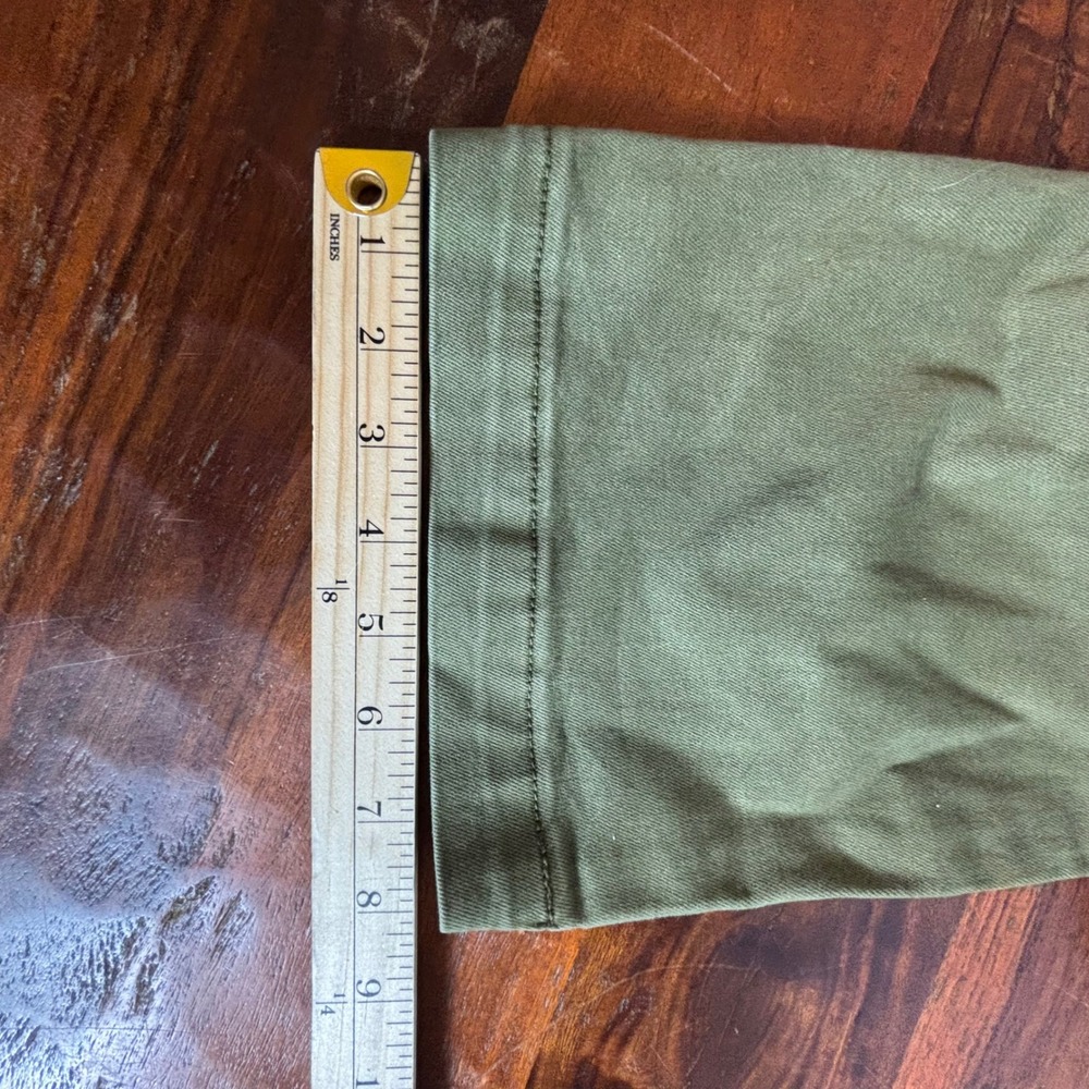Wide Leg Cargo - Vervet sz 30 - Olive Green - Picture 8 of 8